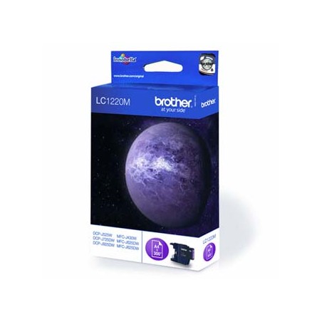 Brother oryginalny ink / tusz LC-1220M, magenta, 300s