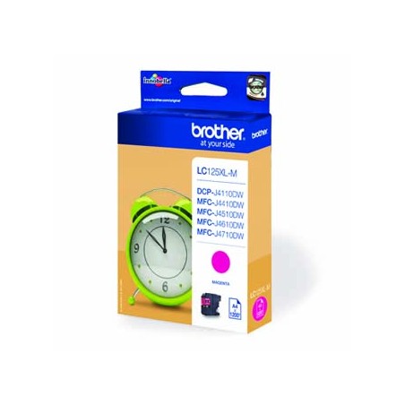 Brother oryginalny ink / tusz LC-125XLM, magenta, 1200s