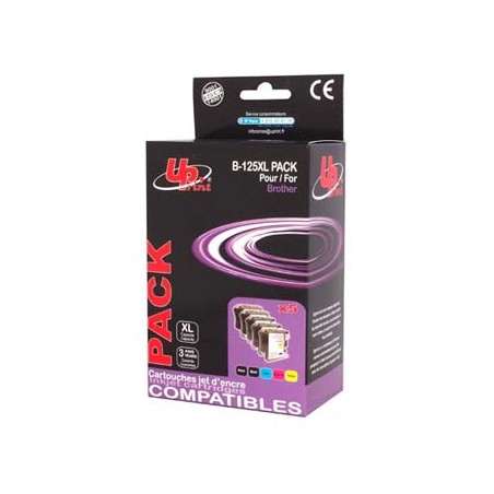 UPrint kompatybilny ink / tusz z LC-127XLVALBP, B-125XL-PACK, 2xblack/1xcyan/1xmagenta/1xyellow