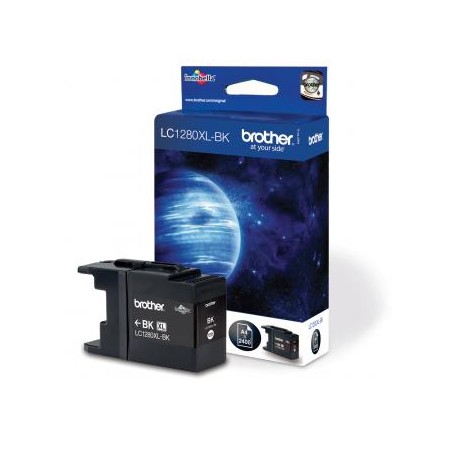 Brother oryginalny ink / tusz LC-1280XLBK, black, 2400s, high capacity