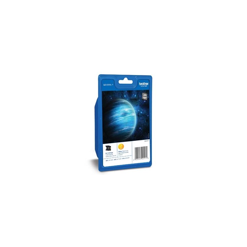 Brother oryginalny ink / tusz LC-1280XLY, yellow, 1200s, high capacity