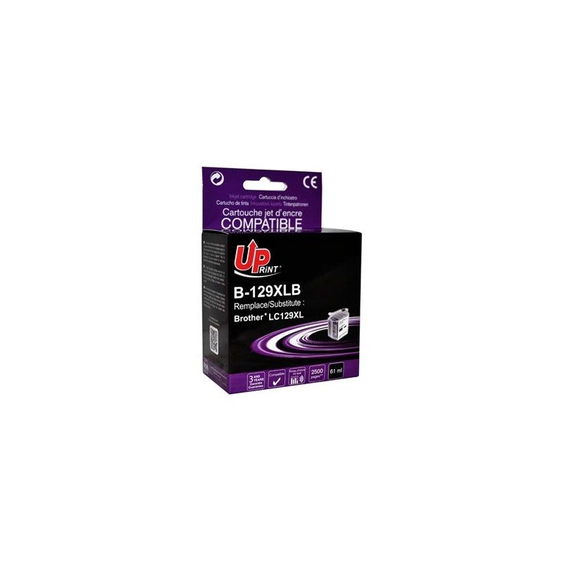 UPrint kompatybilny ink / tusz z LC-129XLBK, B-129XLB, black, 2600s