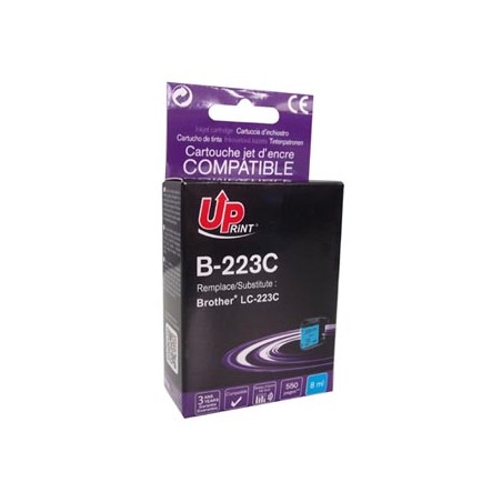 UPrint kompatybilny ink / tusz z LC-223C, cyan, 550s, 8ml