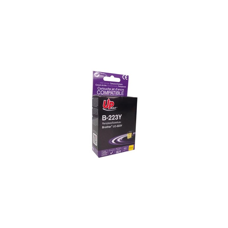 UPrint kompatybilny ink / tusz z LC-223Y, B-223Y, yellow, 550s, 8ml