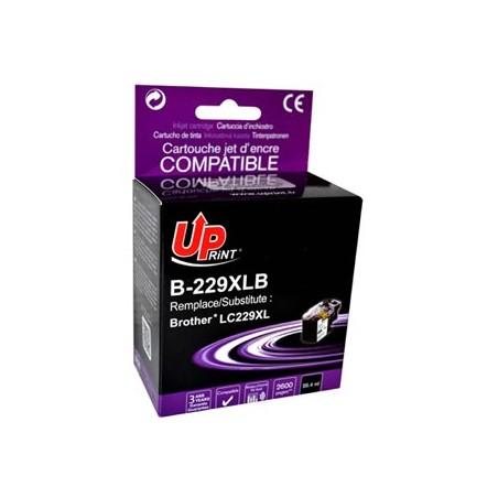 UPrint kompatybilny ink / tusz z LC-229XL, B-229XLB, black, 2600s