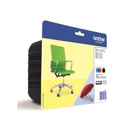 Brother oryginalny ink / tusz LC-229XLVALBP, CMYK, 2400s