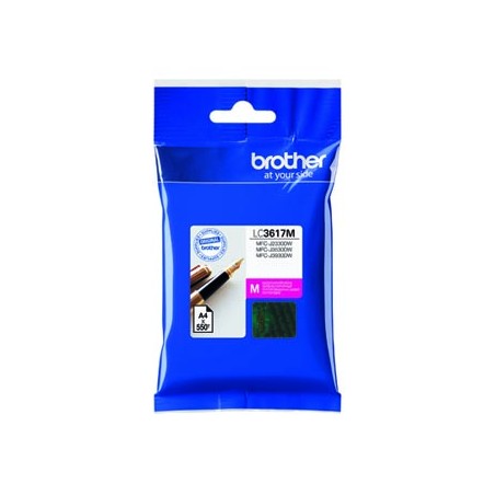 Brother oryginalny ink / tusz LC-3617M, magenta, 550s