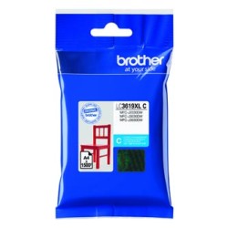 Brother oryginalny ink / tusz LC-3619XLC, cyan, 1500s