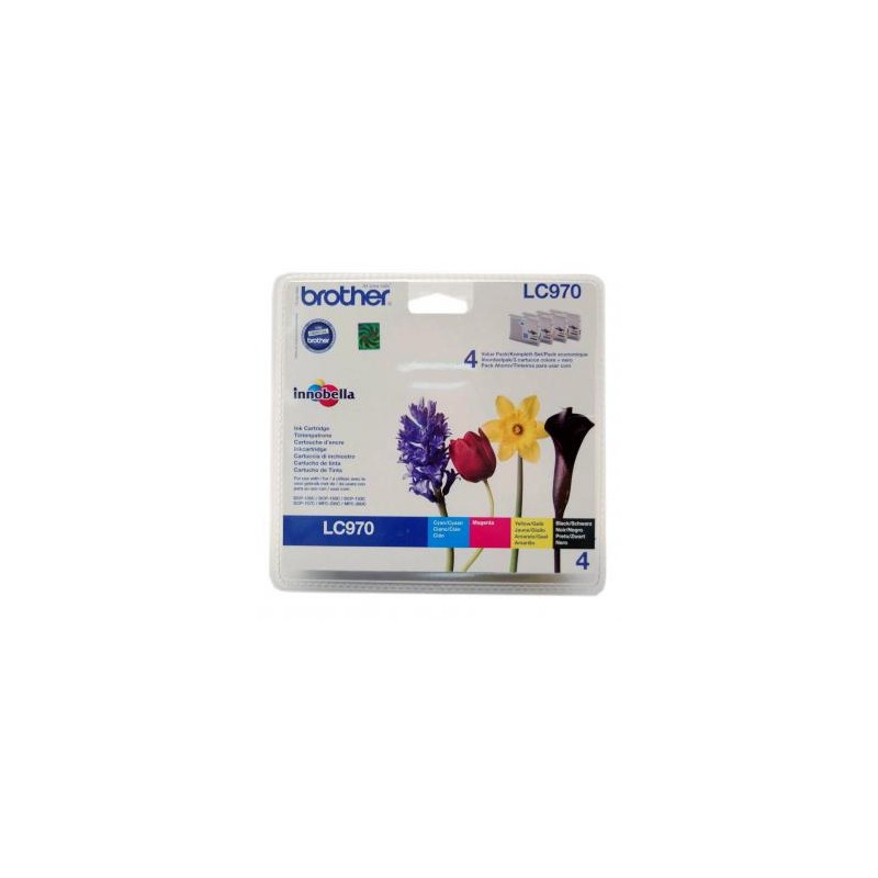 Brother oryginalny ink / tusz LC-970VALBP, CMYK, 300s