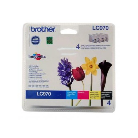 Brother oryginalny ink / tusz LC-970VALBP, CMYK, 300s