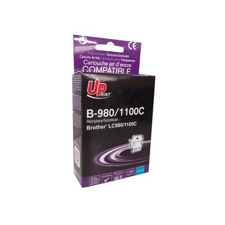 UPrint kompatybilny ink / tusz z LC-980C, B-980C, cyan, 12ml
