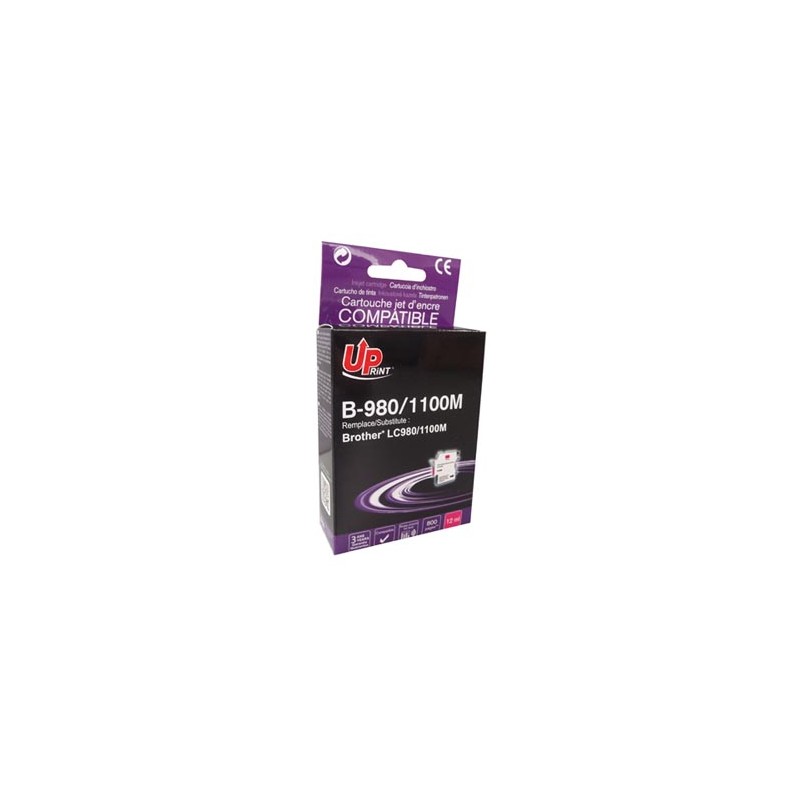 UPrint kompatybilny ink / tusz z LC-980M, B-980M, magenta, 12ml