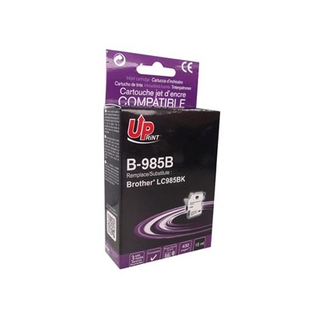 UPrint kompatybilny ink / tusz z LC-985BK, B-985B, black, 15ml