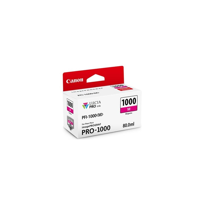 Canon oryginalny ink / tusz PFI-1000 M, 0548C001, magenta, 5885s, 80ml, -