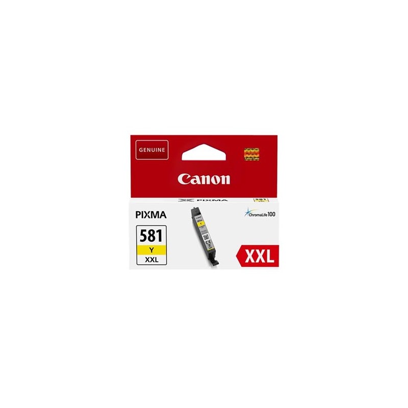 Canon oryginalny ink / tusz CLI-581 XXL Y, 1997C001, yellow, 11.7ml, very high capacity, -