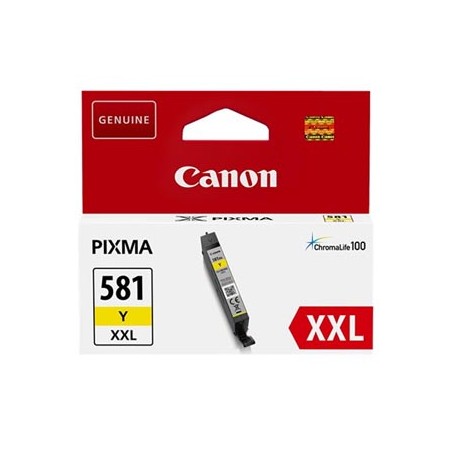 Canon oryginalny ink / tusz CLI-581 XXL Y, 1997C001, yellow, 11.7ml, very high capacity, -