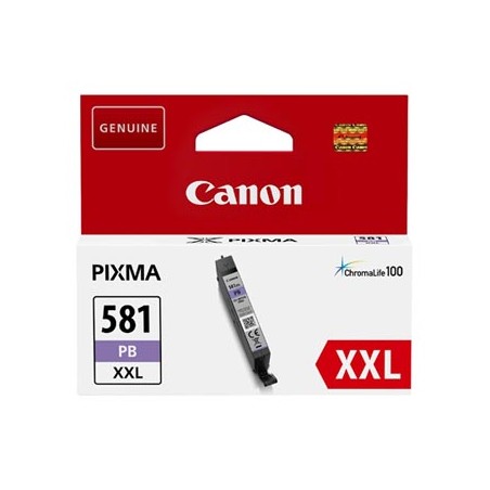 Canon oryginalny ink / tusz CLI-581 XXL PB, 1999C001, photo blue, 11.7ml, very high capacity, -
