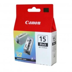 Canon oryginalny ink / tusz BCI-15 BK, 8190A002, black, 390s, 2szt, -