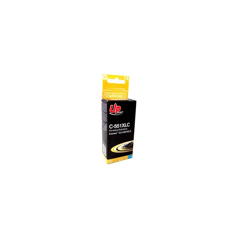 UPrint kompatybilny ink / tusz z CLI551C XL, C-551XLC, cyan, 695s, 11ml, high capacity