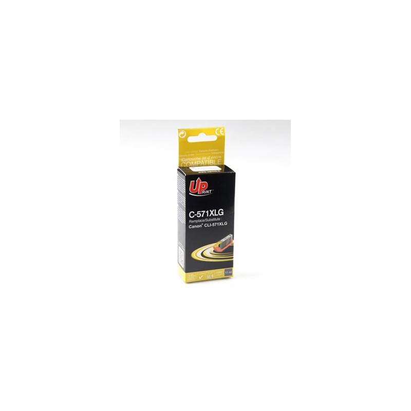 UPrint kompatybilny ink / tusz z CLI571GY XL, C-571XLGY, grey, 300s, 11ml, high capacity