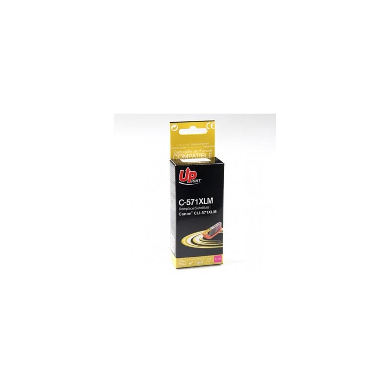 UPrint kompatybilny ink / tusz z CLI571M XL, C-571XLM, magenta, 800s, 11ml, high capacity