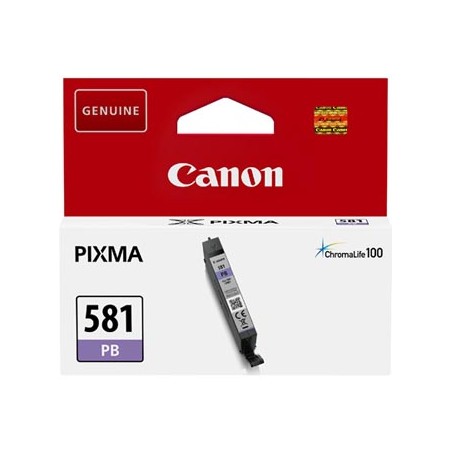 Canon oryginalny ink / tusz CLI-581 PB, 2107C001, photo blue, 5,6ml