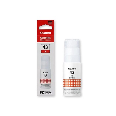 Canon oryginalny ink / tusz GI-43 R, 4716C001, red, 3700s