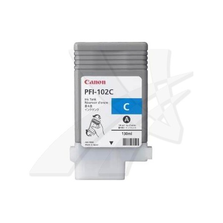 Canon oryginalny ink / tusz PFI-102 C, 0896B001, cyan, 130ml