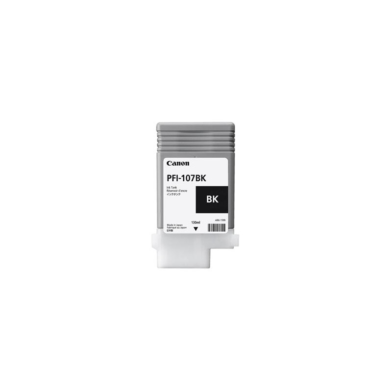 Canon oryginalny ink / tusz PFI-107 BK, 6705B001, black, 130ml