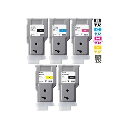Canon oryginalny ink / tusz PFI-207  MBK, 8788B001, czarny mat, 300ml