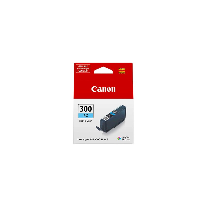 Canon oryginalny ink / tusz PFI-300P C, 4197C001, photo cyan, 14,4ml