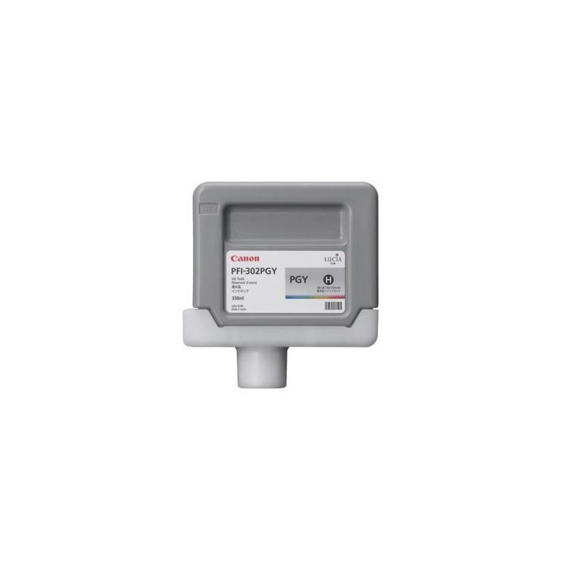 Canon oryginalny ink / tusz PFI-302 PGY, 2218B001, photo grey, 330ml