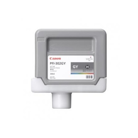 Canon oryginalny ink / tusz PFI-302 GY, 2217B001, grey, 330ml