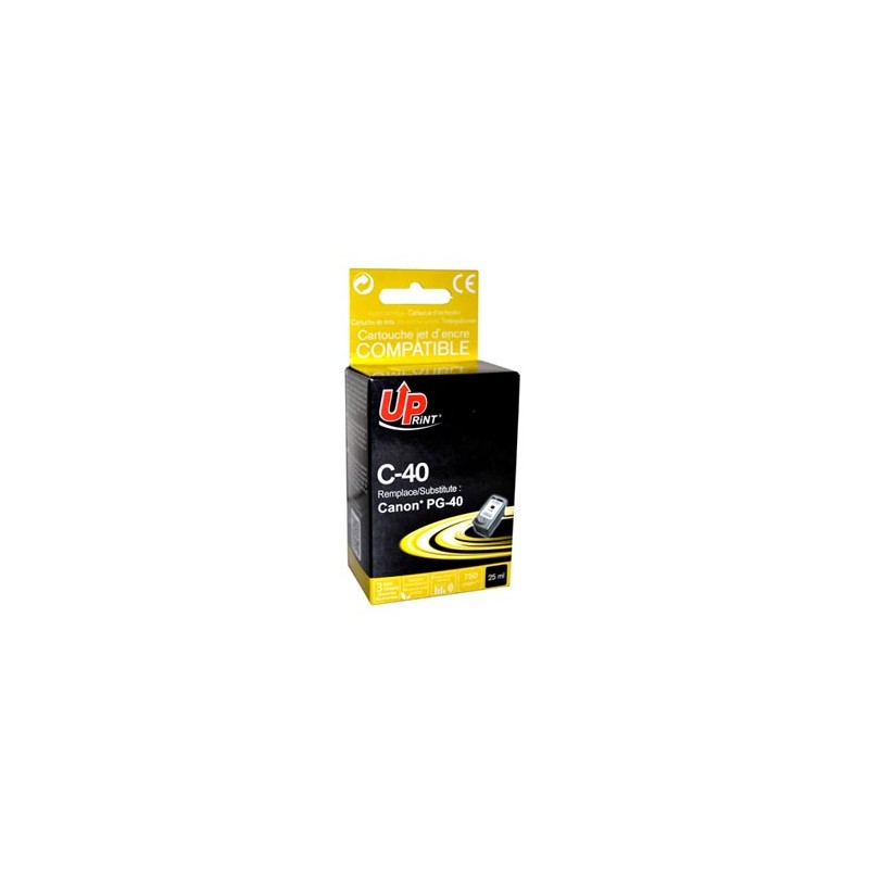 UPrint kompatybilny ink / tusz z PG40, C-40B, black, 25ml