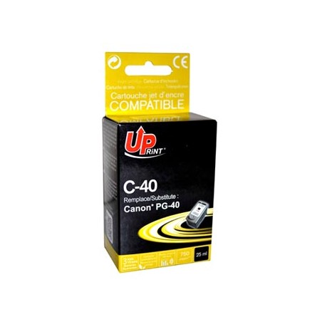 UPrint kompatybilny ink / tusz z PG40, C-40B, black, 25ml