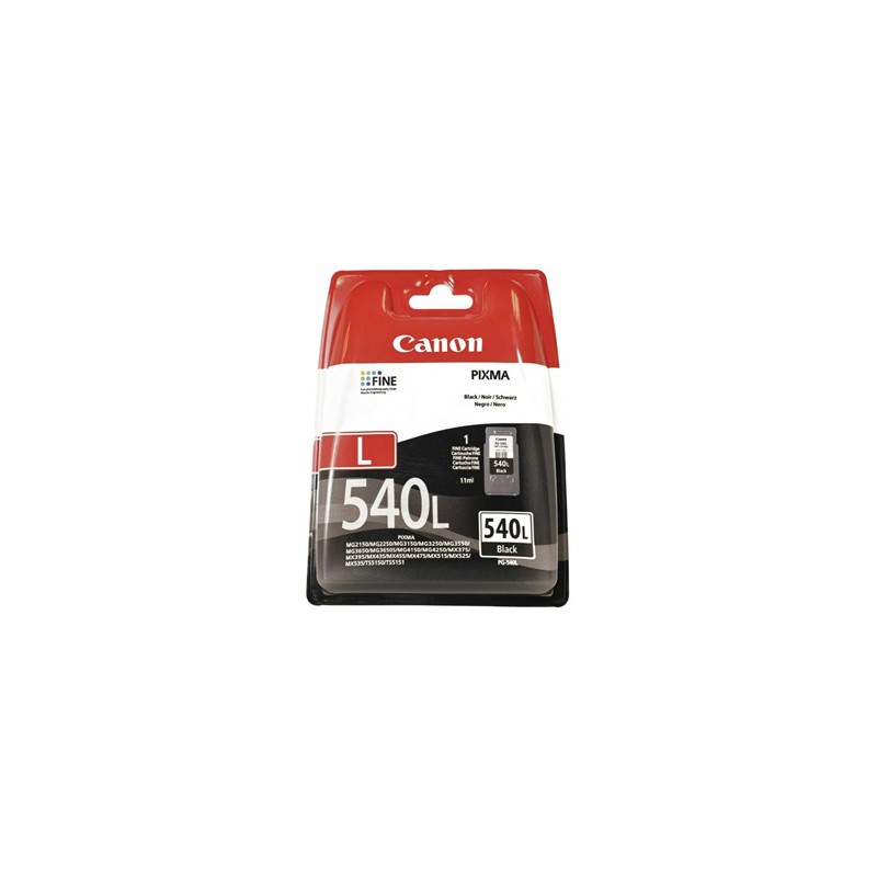 Canon oryginalny ink / tusz PG-540L, 5224B011, black, blister z ochroną, 300s, 11ml, EOL