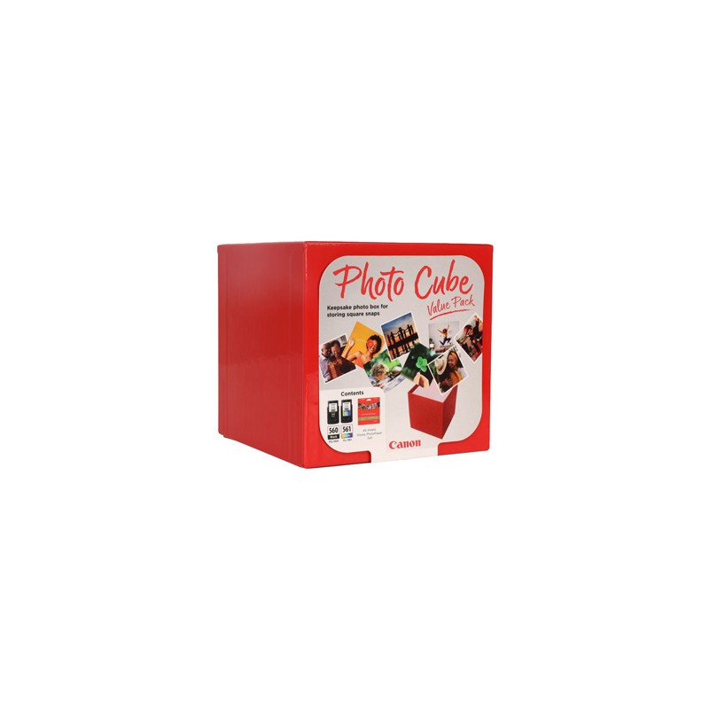 Canon Photo Cube oryginalny ink / tusz PG-560/CL-561+PP 201, 3713C007, 7.5ml