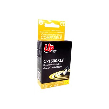 UPrint kompatybilny ink / tusz z PGI 1500XL, C-1500XLY, yellow, 950s, 14ml, high capacity