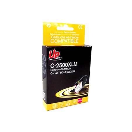UPrint kompatybilny ink / tusz z PGI 2500XL, C-2500XLM, magenta, 1300s, 21ml