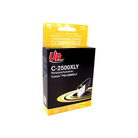 UPrint kompatybilny ink / tusz z PGI 2500XL, C-2500XLY, yellow, 1600s, 21ml