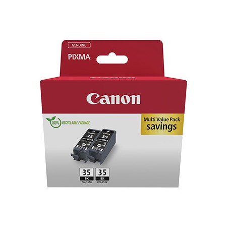 Canon oryginalny ink / tusz PGI-35 BK, 1509B029, black, 2*191s, 2*9.3ml