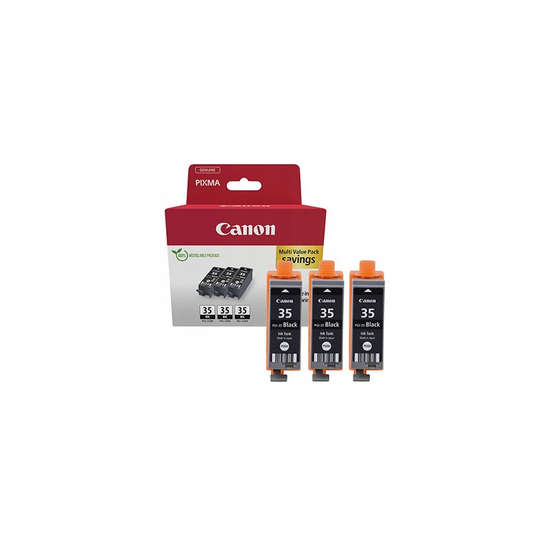 Canon oryginalny ink / tusz PGI-35 BK TRIPLE, 1509B028, black