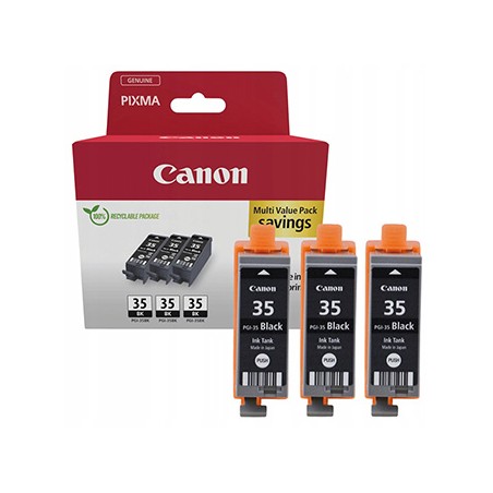 Canon oryginalny ink / tusz PGI-35 BK TRIPLE, 1509B028, black