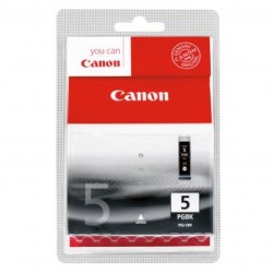 Canon oryginalny ink / tusz PGI-5 BK, 0628B029, 0628B006, black, blister z ochroną, 360s, 26ml