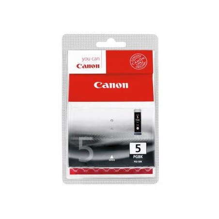 Canon oryginalny ink / tusz PGI-5 BK, 0628B029, 0628B006, black, blister z ochroną, 360s, 26ml