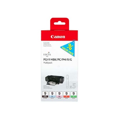 Canon oryginalny ink / tusz PGI-9, 1033B013, CMYK, multipack