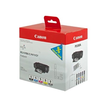 Canon oryginalny ink / tusz PGI-9, 1034B013, 1034B011, CMYK, multipack
