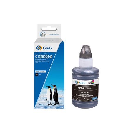 G&G kompatybilny ink / tusz z C13T00Q140, NPR-E105BK, black
