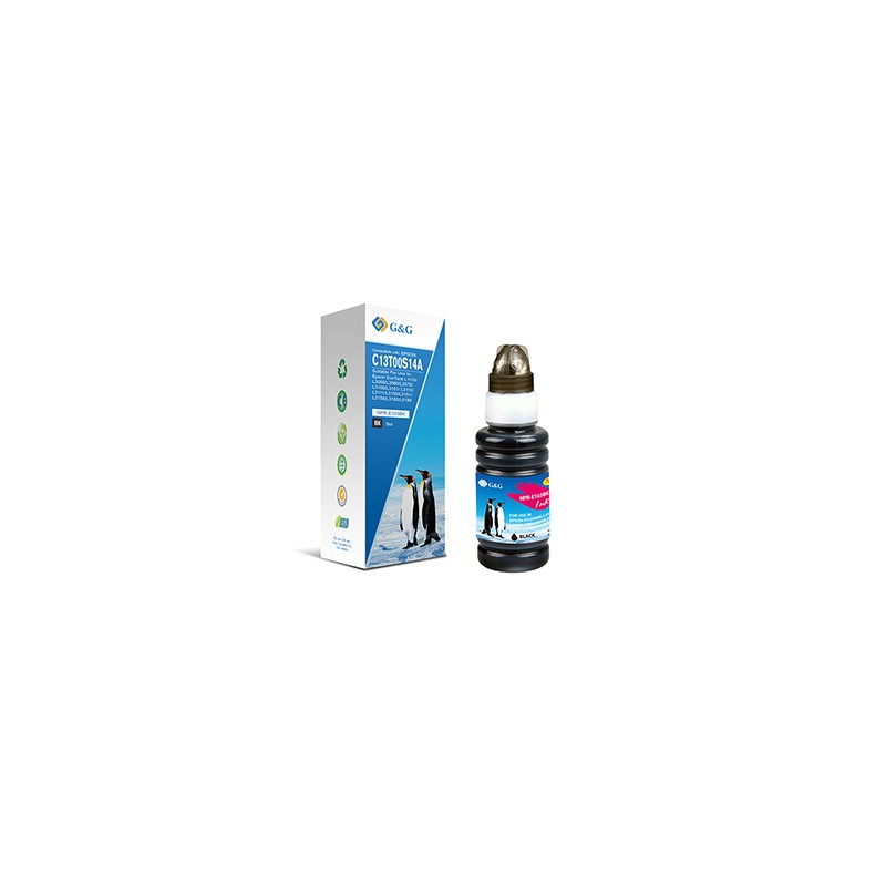 G&G kompatybilny ink / tusz z C13T00S14A, NPR-E103BK-70ml-B, black