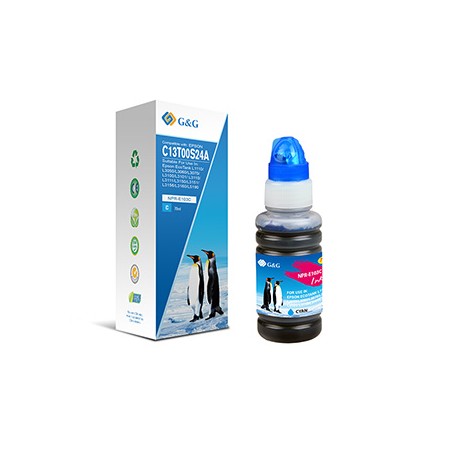 G&G kompatybilny ink / tusz z C13T00S24A, NPR-E103C-70ml-B, cyan